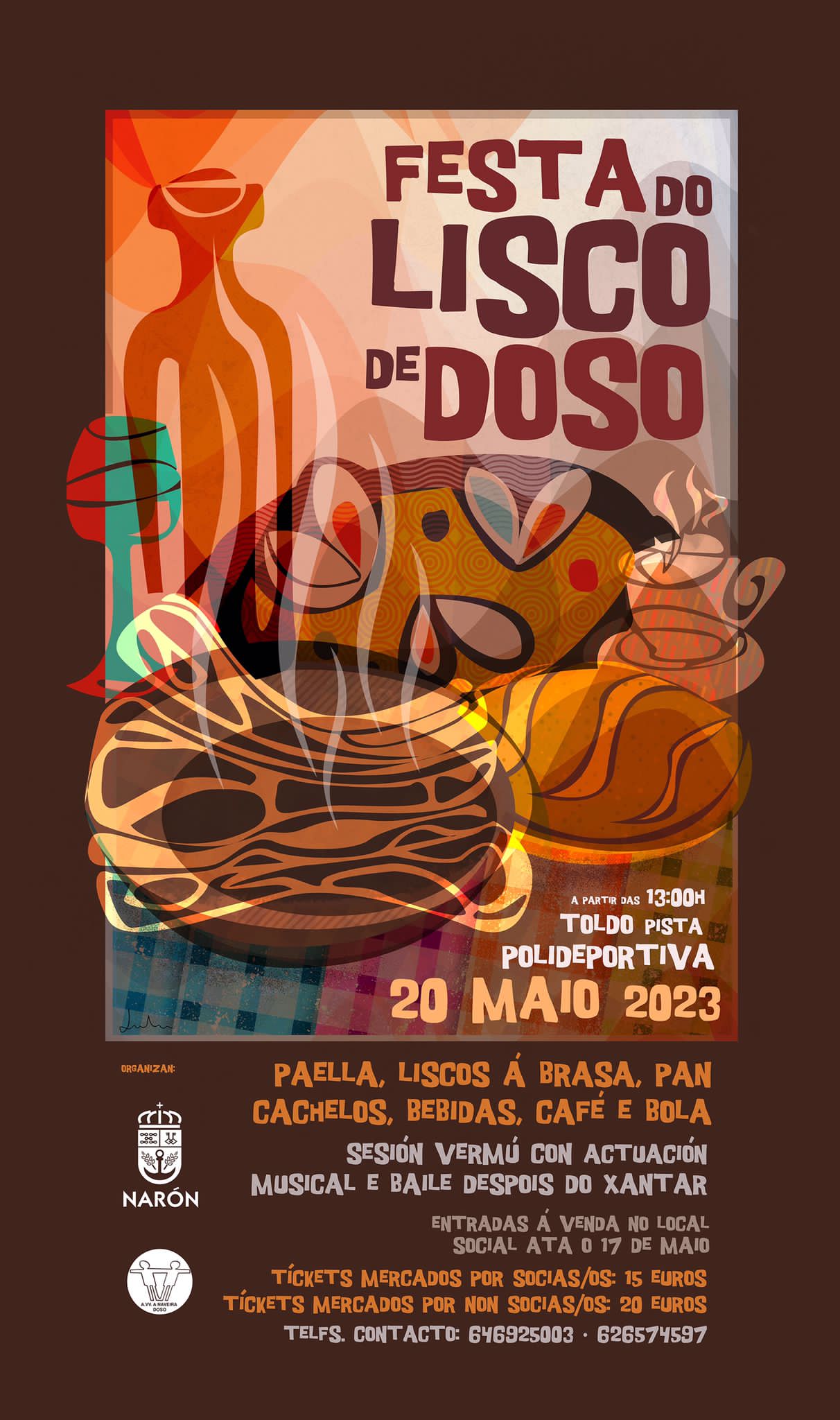 O Concello e a AVV A Naveira organizan unha nova edición da Festa do lisco de Doso
