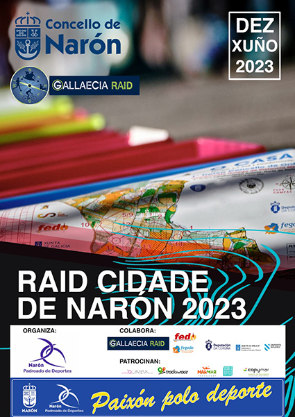 O Concello organiza o \"Raid Cidade de Narón 2023&quot; xunto co Club Gallaecia Raid 