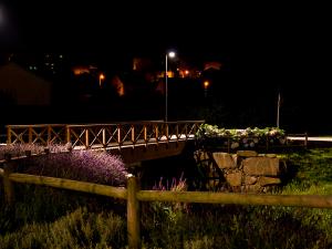Ponte sobre o río Freixeiro. Imaxe clasificadaa en 3º lugar no I Concurso de Fotografía "Cidade de Narón"