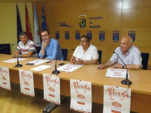 Os edís de Festas e Promoción Económica, Mar Gómez e Pablo Villamar, respectivamente, presentaron hoxe o evento xunto con Marcial Puente, representante da AVV Altea –que organiza esta cita co Concello- e Carlos Rey, patrón maior da Confraría de Pescadores