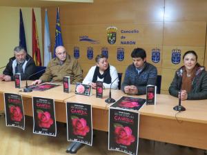 Los representantes de la Asociación Galega da Camelia agradecieron la colaboración del Ayuntamiento de Narón Los representantes de la Asociación Galega da Camelia agradecieron la colaboración del Ayuntamiento de Narón
